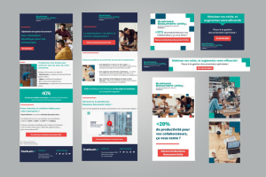 Infographie d'Inetum présentant des données clés sur les solutions numériques